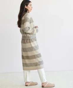 Discount Belted Sweater Coat Women Coats