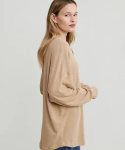 Discount Boyfriend Long-Sleeve Tee Women Tees & Tanks