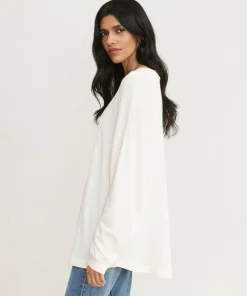 Hot Boyfriend Long-Sleeve Tee Women Tees & Tanks