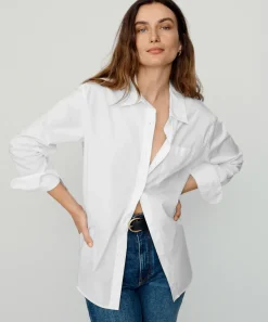 Online Boyfriend Shirt Women Button-Ups