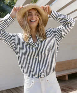 New Boyfriend Shirt Women Button-Ups