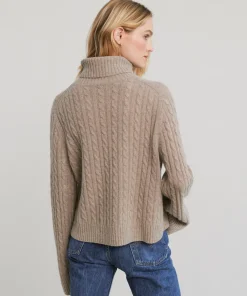 Hot Cable Nell Turtleneck Women Turtlenecks