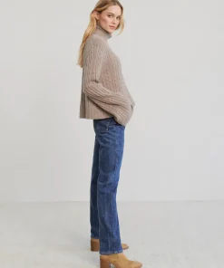 Hot Cable Nell Turtleneck Women Turtlenecks