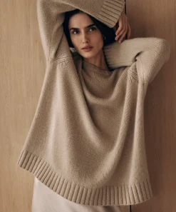 Discount Cashmere Amelia Crewneck Women Pullovers