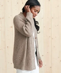 Online Cashmere Cocoon Cardigan Women Extended Sizes