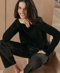 Online Cashmere Fisherman Sweater Women Extended Sizes