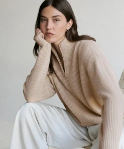 Best Cashmere Half Zip Women Half-Zips