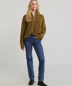 Online Cashmere Half Zip Women Half-Zips