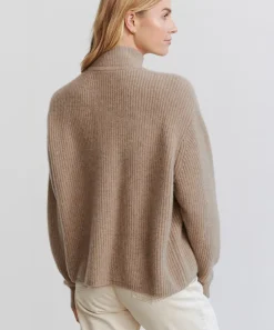 Hot Cashmere Half Zip Women Half-Zips