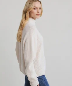 Outlet Cashmere Half Zip Women Half-Zips