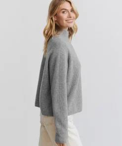 Clearance Cashmere Half Zip Women Half-Zips