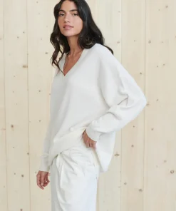 Discount Charlie V-Neck Sweater Women Pullovers