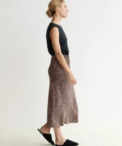 Clearance Cheetah Slip Skirt Women Skirts