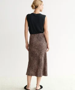 Clearance Cheetah Slip Skirt Women Skirts