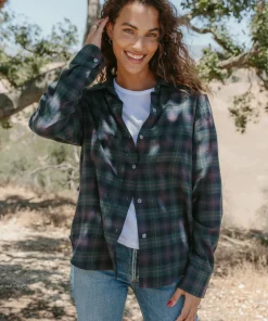 Fashion Classic Flannel Women Button-Ups