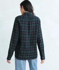 Fashion Classic Flannel Women Button-Ups