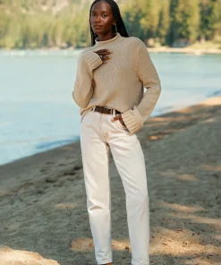 New Classic Mockneck Pullover Women Pullovers