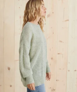 Online Cocoon Crewneck Women Pullovers