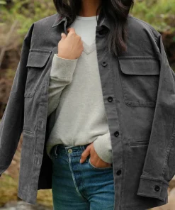 Outlet Corduroy Jacket Women Jackets