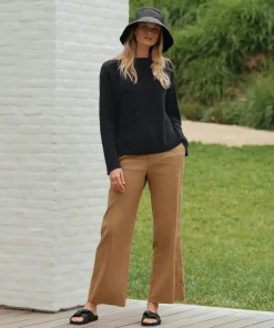 Fashion Cotton Boatneck Sweater Women Pullovers