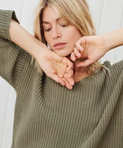 Clearance Cotton Cabin Sweater Women Pullovers