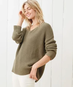 Clearance Cotton Cabin Sweater Women Pullovers