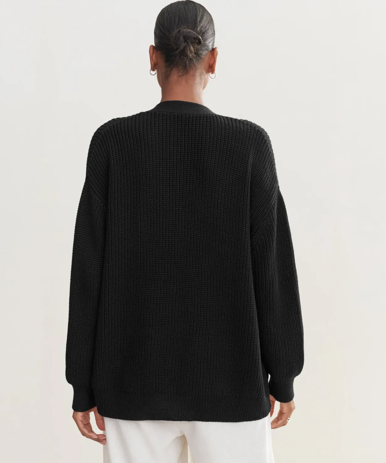 New Cotton Cocoon Cardigan Women Extended Sizes