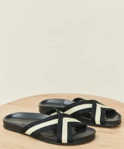 Clearance Cotton Crossover Sandal Women Sandals