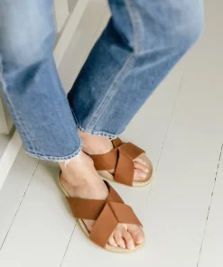 Online Cotton Crossover Sandal Women Sandals