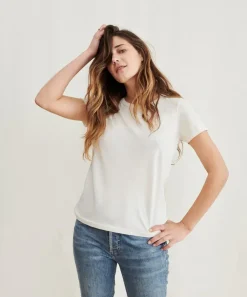 Outlet Cotton Slim Tee Women Tees & Tanks