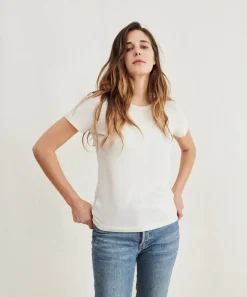 Outlet Cotton Slim Tee Women Tees & Tanks