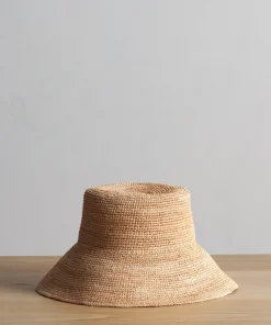 Outlet Crochet Raffia Sun Hat Women Hats & Beanies