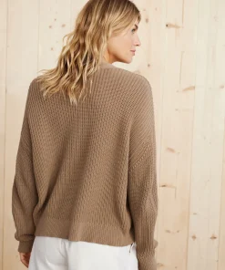 Hot Cropped Cotton Cocoon Cardigan Women Cardigans