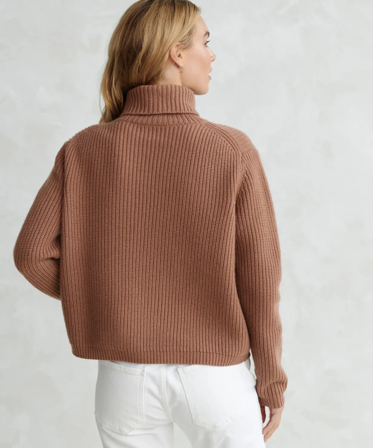 Outlet Cropped Turtleneck Women Turtlenecks