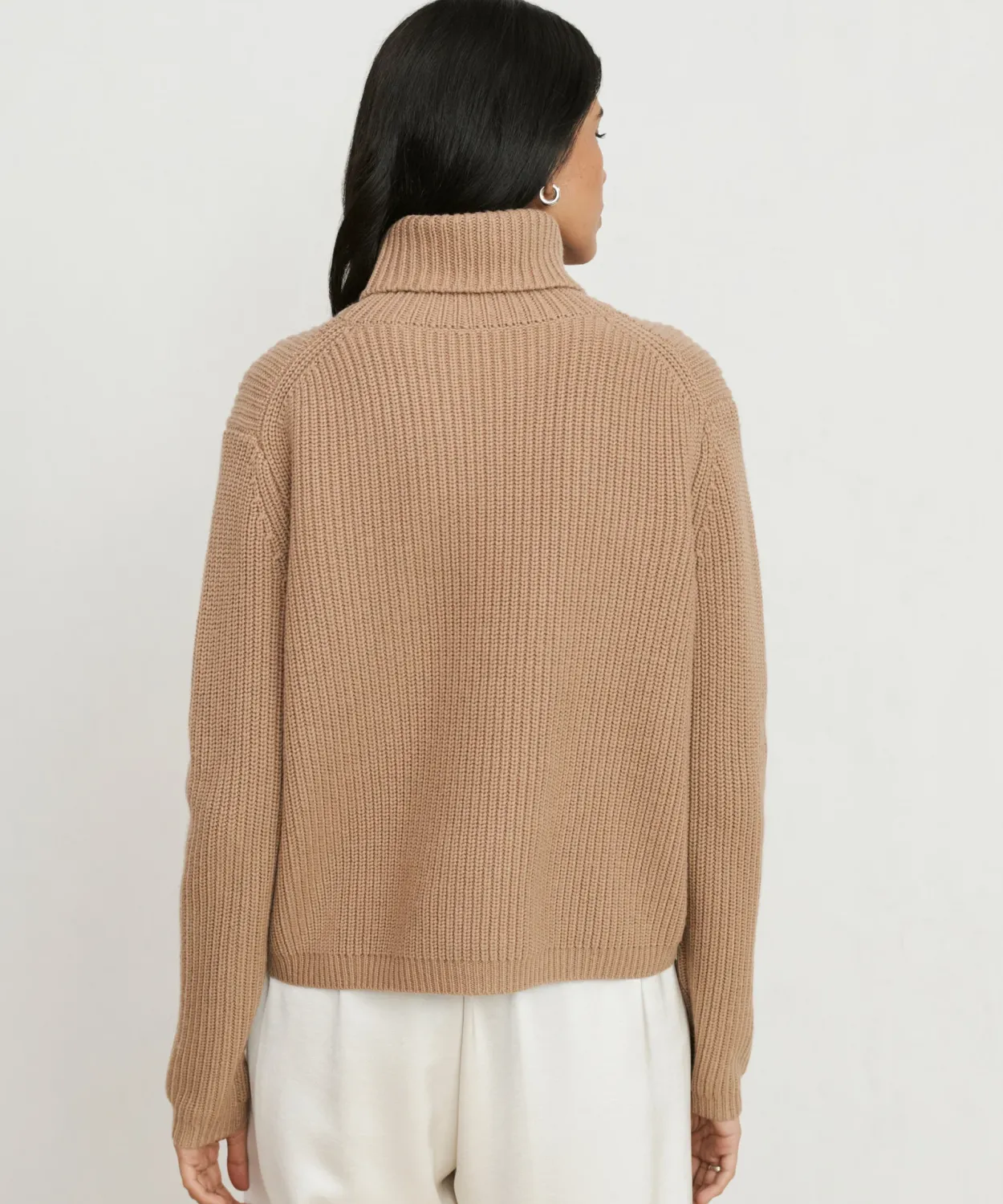 Fashion Cropped Turtleneck Women Turtlenecks