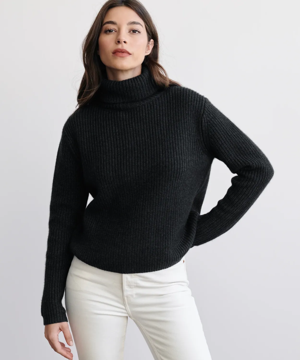 New Cropped Turtleneck Women Turtlenecks