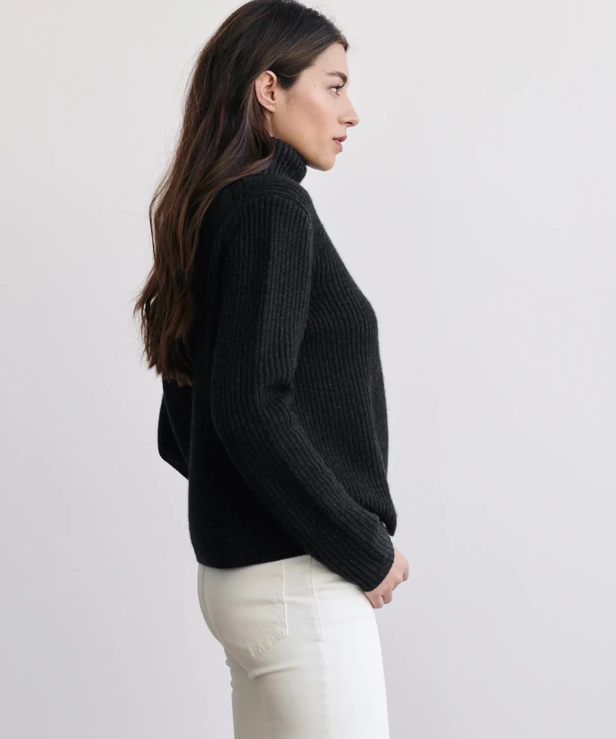 New Cropped Turtleneck Women Turtlenecks