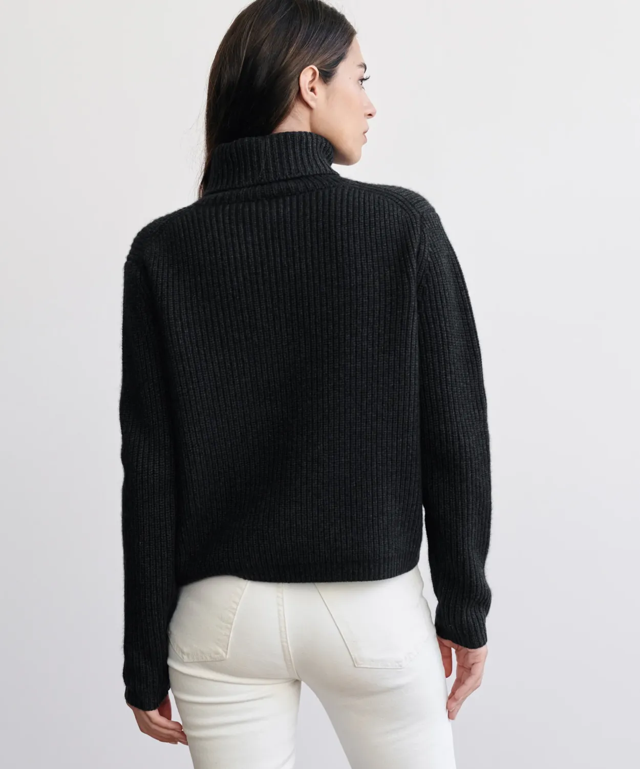 New Cropped Turtleneck Women Turtlenecks