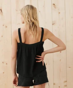 Hot Cypress Button Tank Women Tees & Tanks