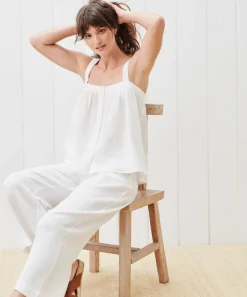 Discount Cypress Button Tank Women Tees & Tanks