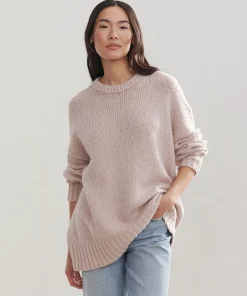 Outlet Foster Cotton Sweater Women Extended Sizes