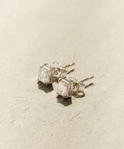 Outlet Ivy Emerald Cut Studs Women Jewelry