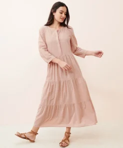 Fashion James Dress Women Long Sleeve Dresses