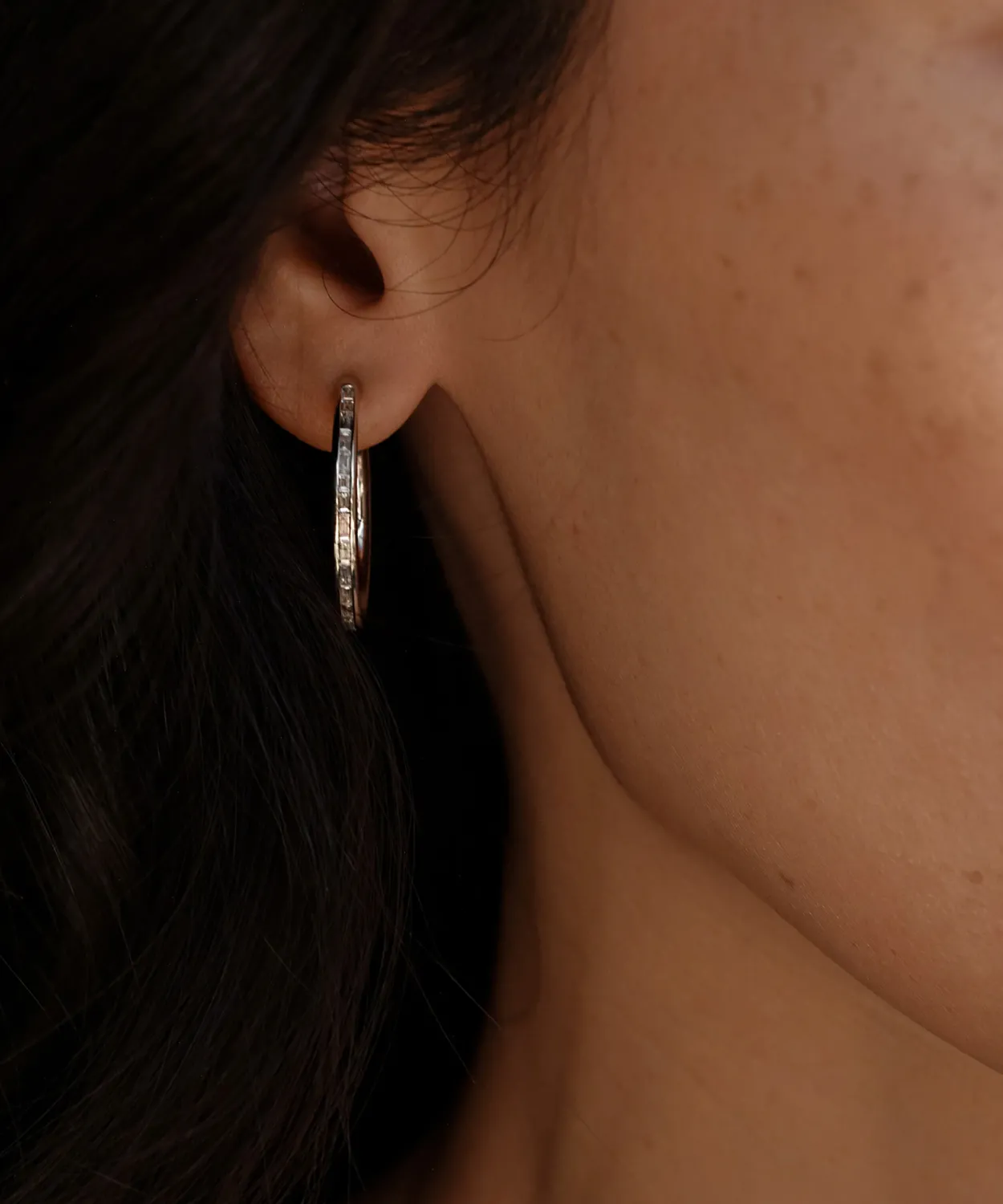 Hot June Baguette Hoops Women Jewelry