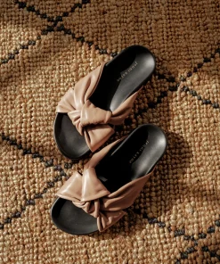 Outlet Leather Knot Sandal Women Swim & Beach