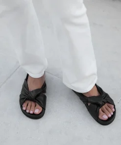 New Leather Knot Sandal Women Swim & Beach