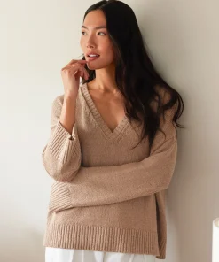 Discount Linen Dylan Sweater Women Pullovers