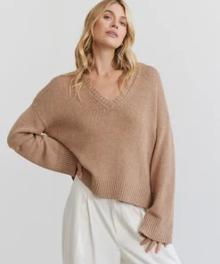 Discount Linen Dylan Sweater Women Pullovers