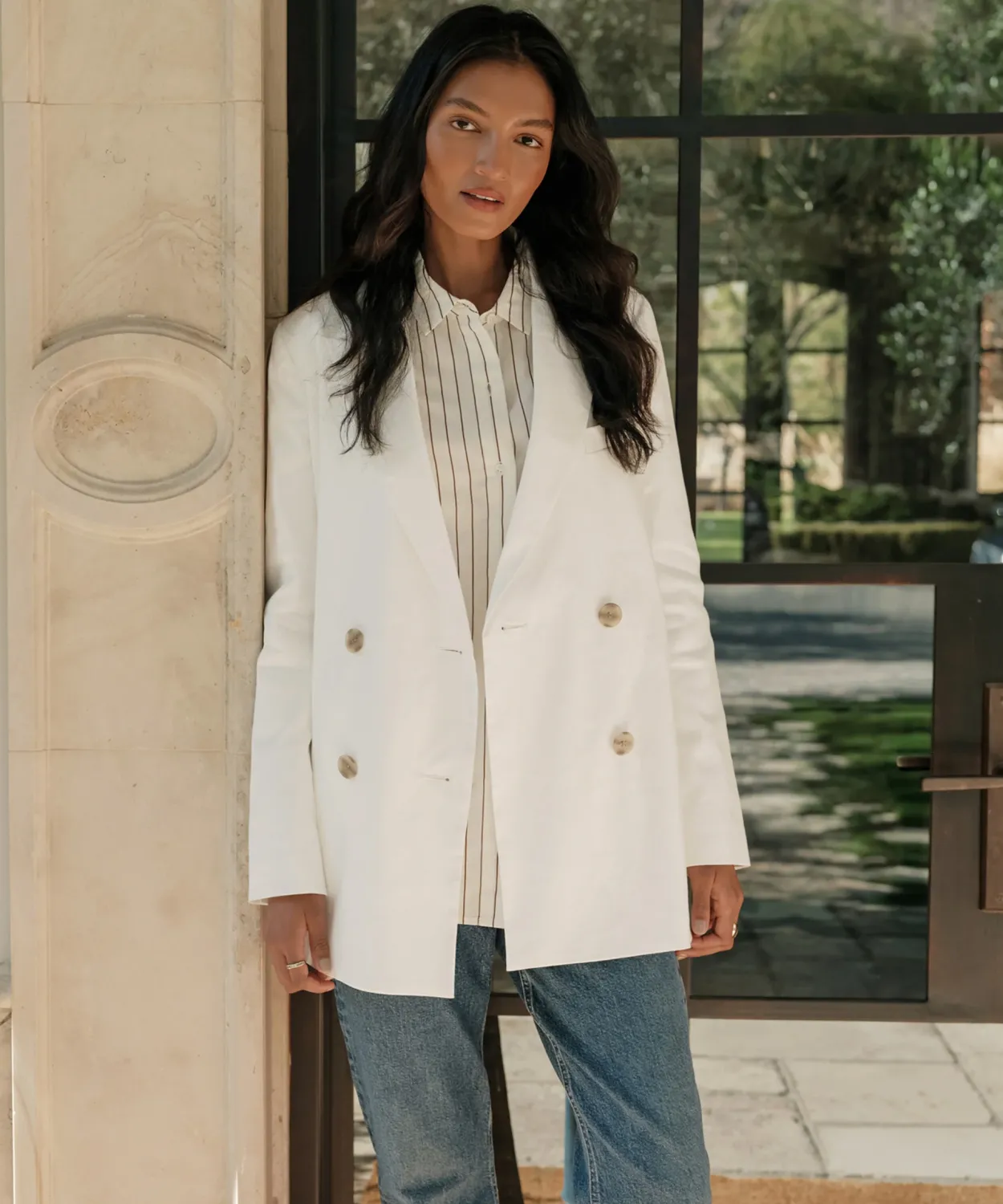 Hot Linen Keaton Blazer Women Blazers