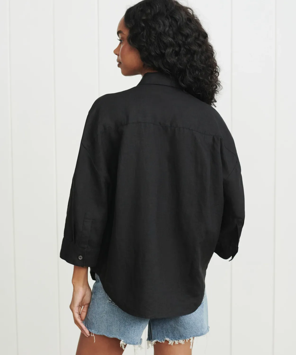 Fashion Linen Logan Shirt Women Button-Ups